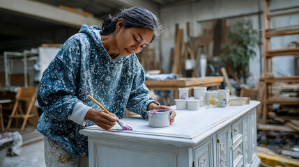Cabinet Painting